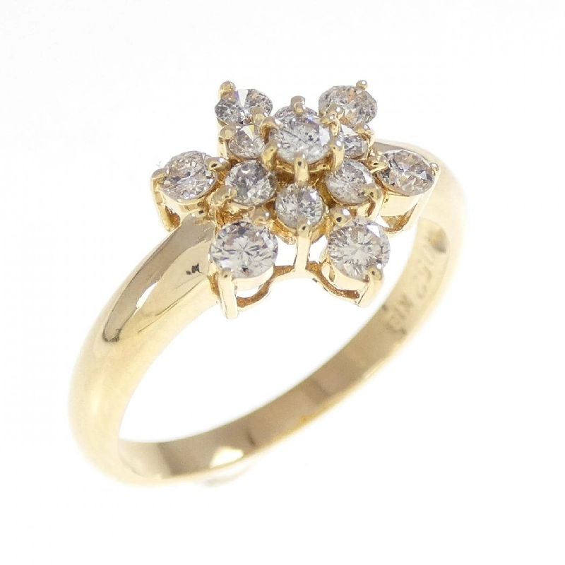 Nhẫn kim cương Snowflake K18YG 0.52CT - Hàng hiệu Chính hãng 849722