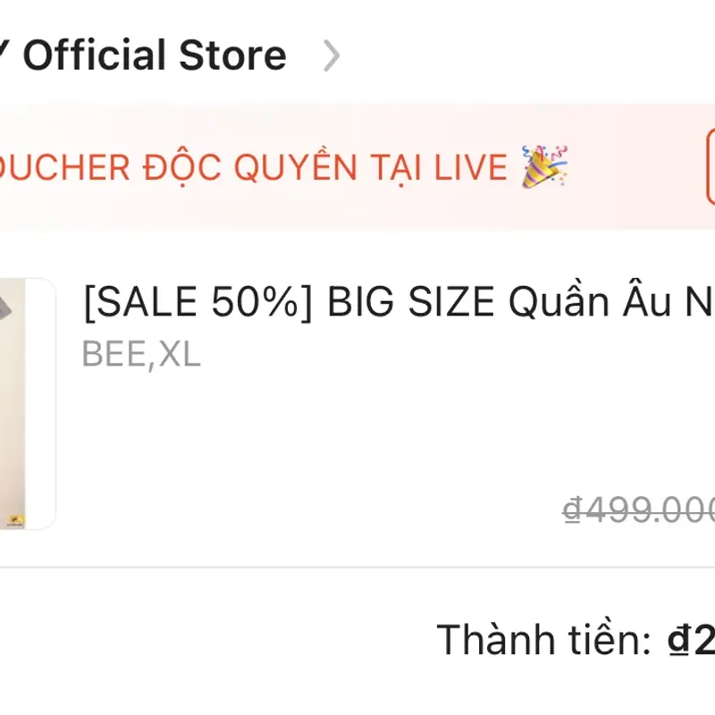 Quần Âu nữ Yody  575044