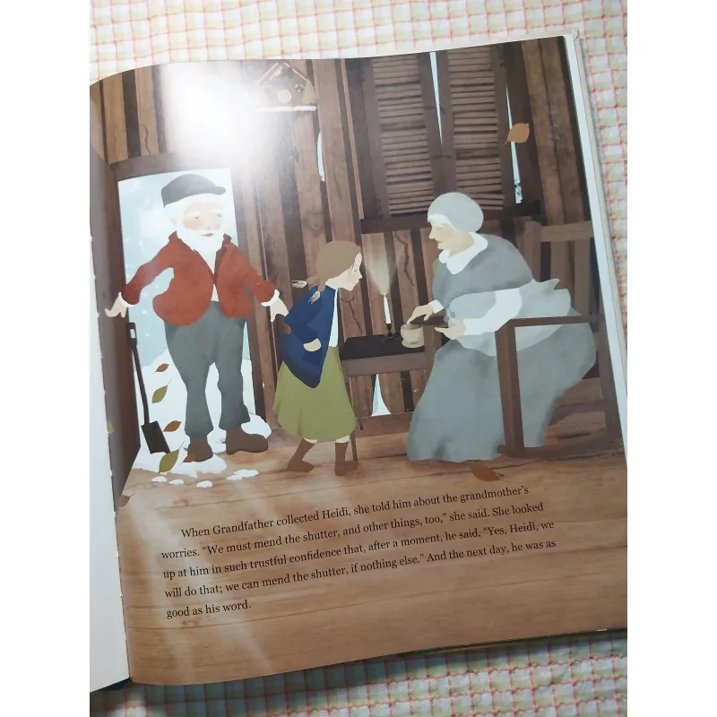 📘 HEIDI – CÔ BÉ CỦA NÚI RỪNG ALPES • Bìa xốp, khổ siêu to 763795