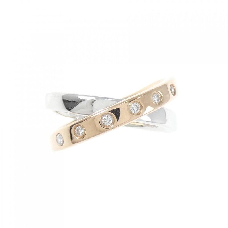 Nhẫn kim cương 750PG/750WG 0.10CT - Hàng hiệu Authentic 855410