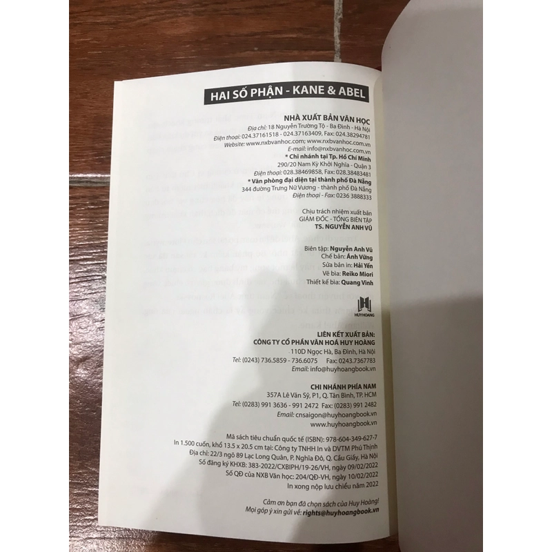 Hai số phận - Jeffrey Archer 542162