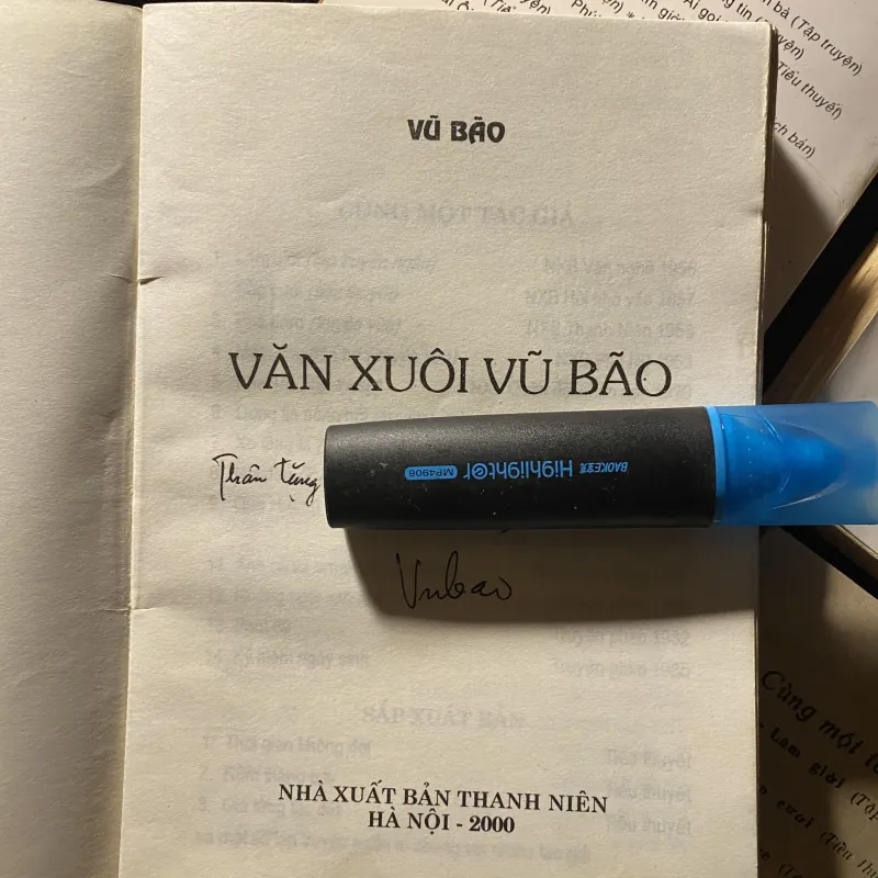 7 cuốn của nhà văn Vũ Bão( 6 cuốn có chữ ký) 1038183