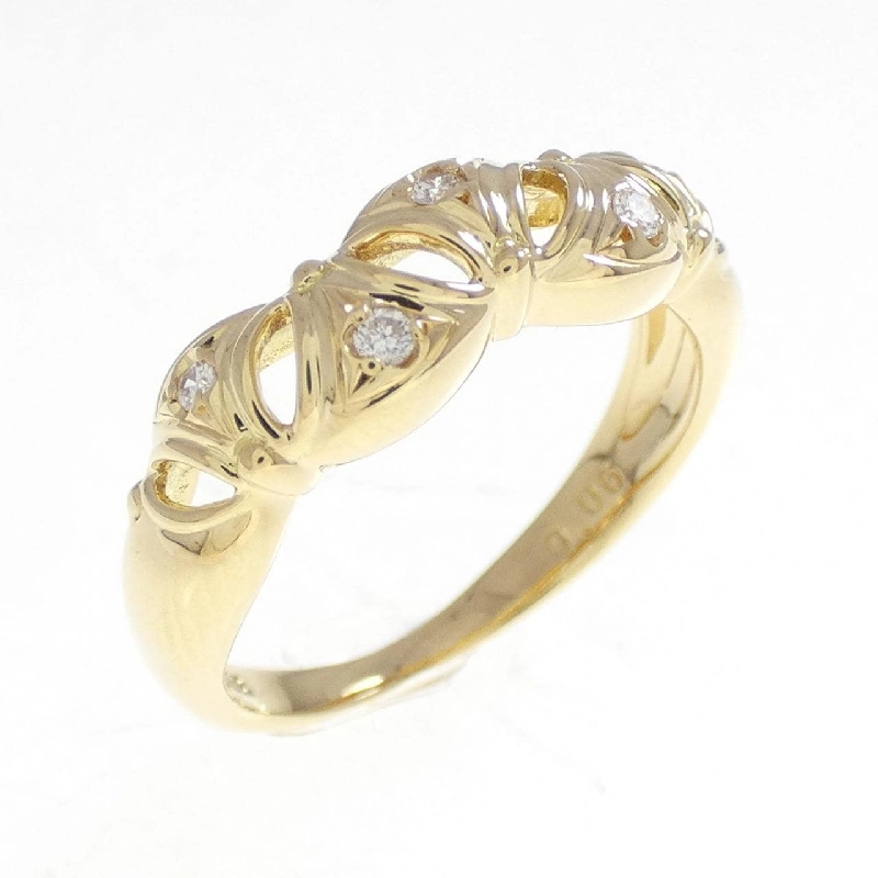 Nhẫn kim cương K18YG 0.06CT - Hàng hiệu Chính hãng 851915