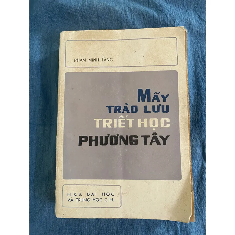 Mấy trào lưu triết học phương Tây 991490
