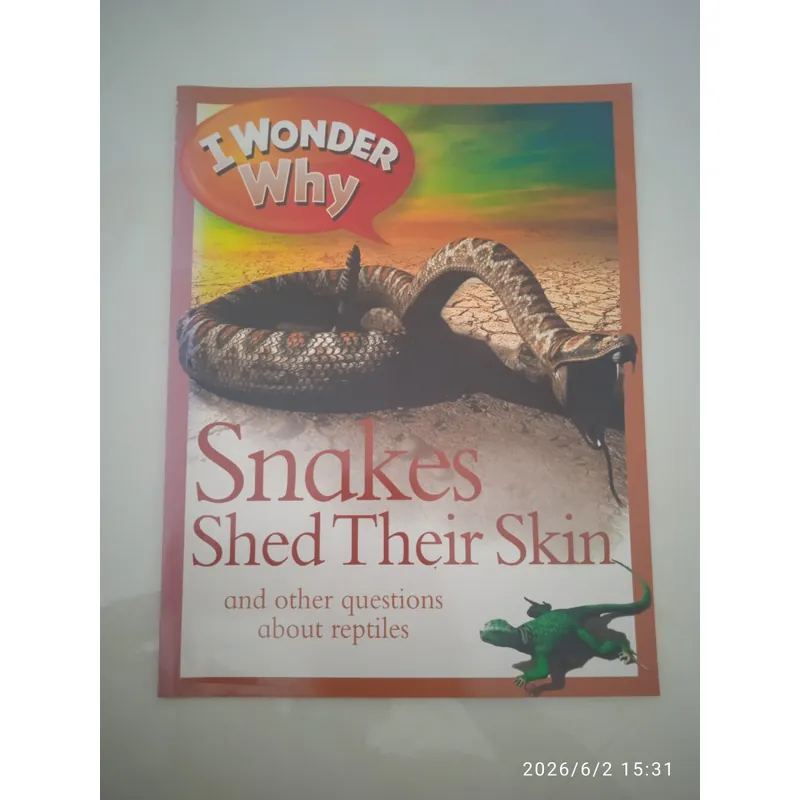 Sách tiếng Anh I Wonder Why Snakes Shed Their Skin - Mới 90% 1066699