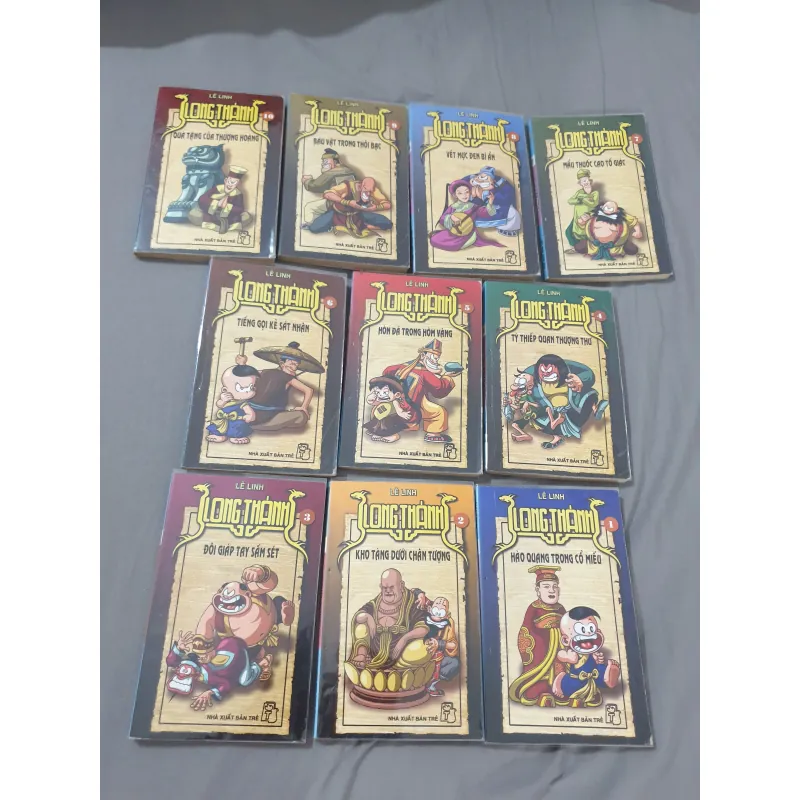 Bộ truyện Long Thánh 10 tập 1010996