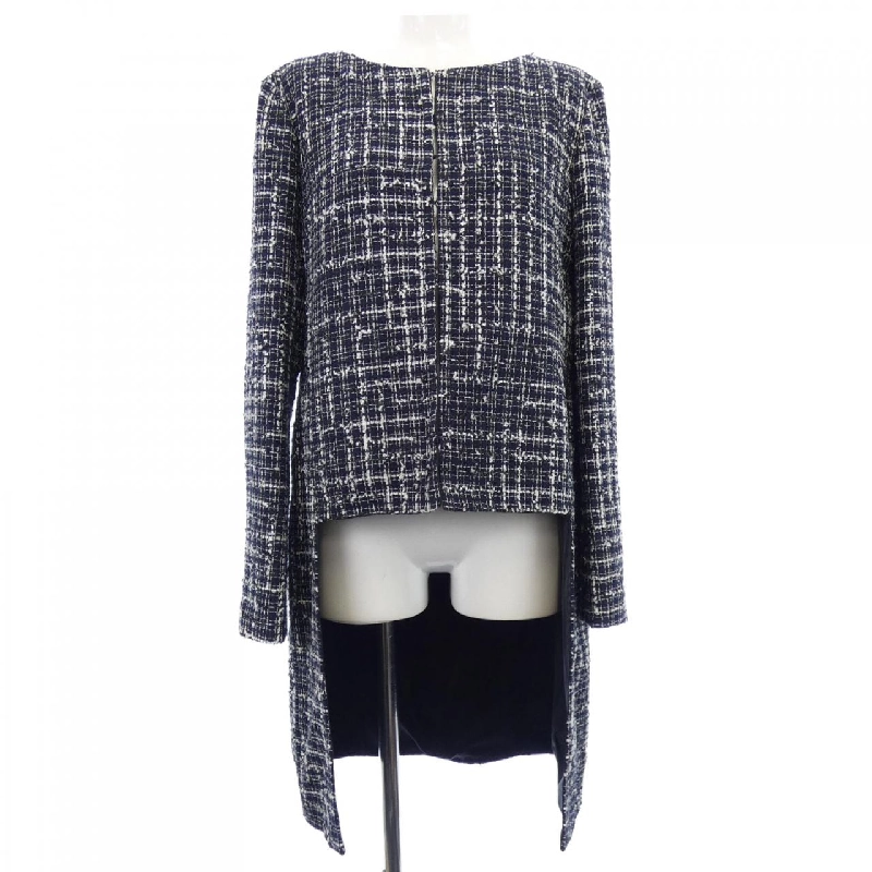 Jacket không cổ CHANEL P47749W05458 627760