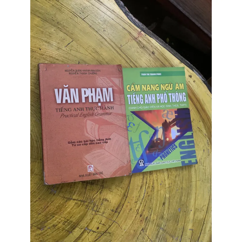 COMBO VĂN PHẠM TIẾNG ANH THỰC HÀNH & CẨM NANG NGỮ ÂM TIẾNG ANH PHỔ THÔNG 737685