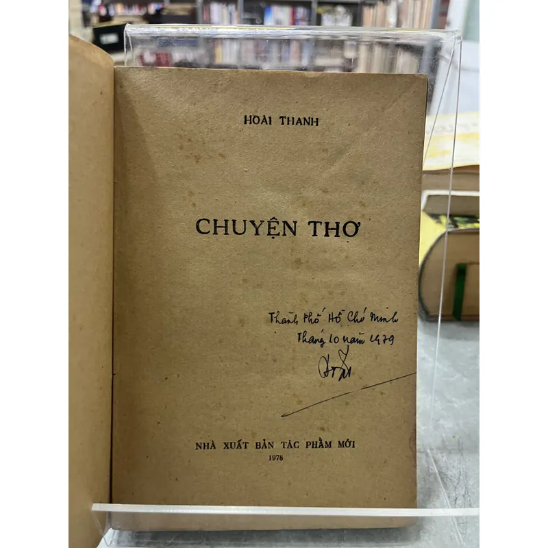 CHUYỆN THƠ - HOÀI THANH 738176