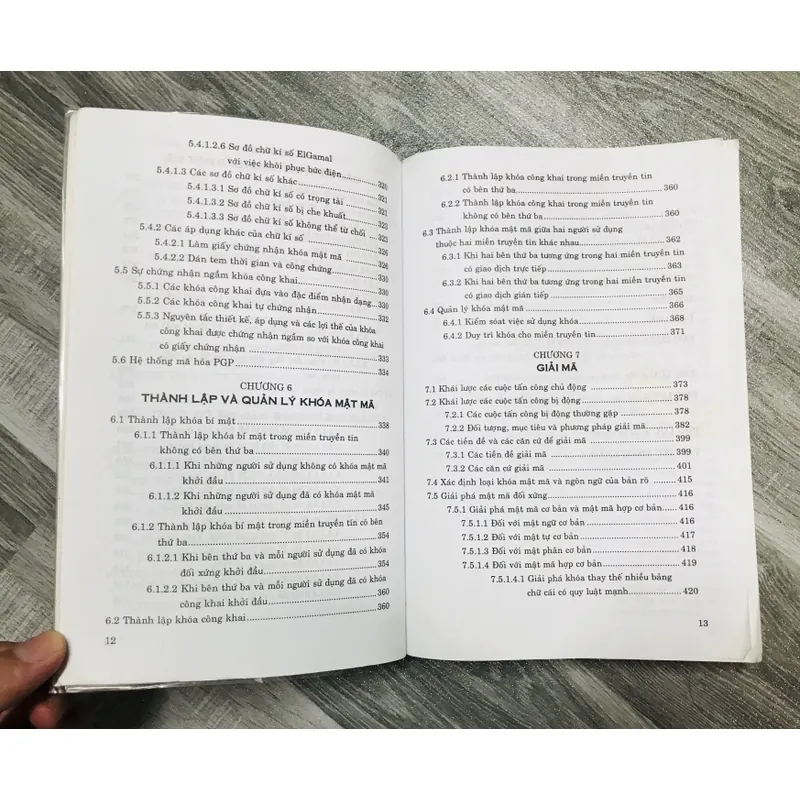 CƠ SỞ KHOA HỌC MẬT MÃ 718781