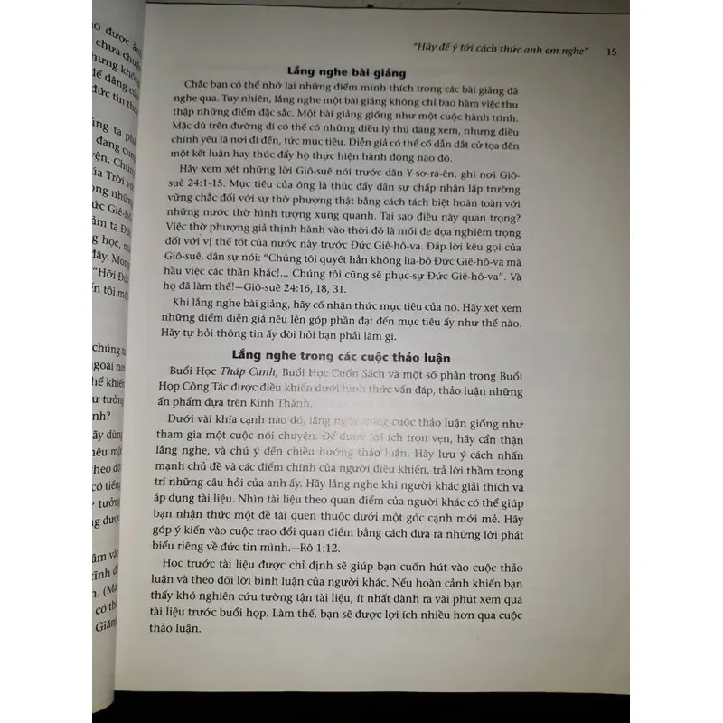 Được lợi ích nhờ sự giáo dục của trường Thánh Chức Thần Quyền 688397