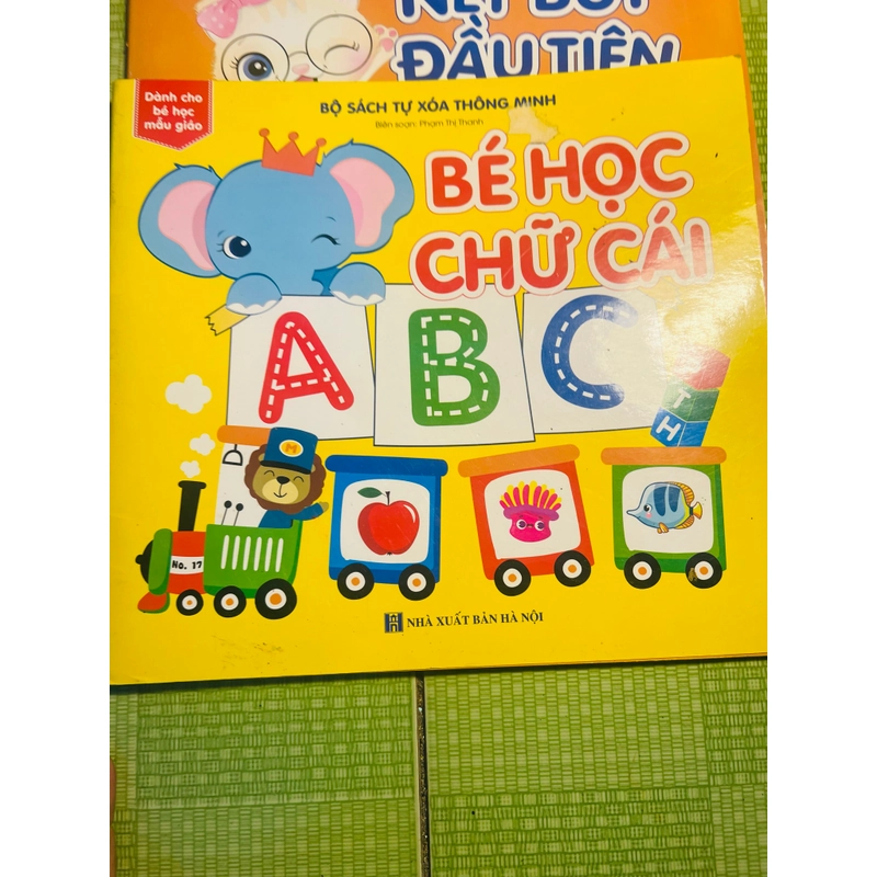 Sách tự xoá thông minh cho bé mẫu giáo _ tái sử dụng nhiều lần 546044