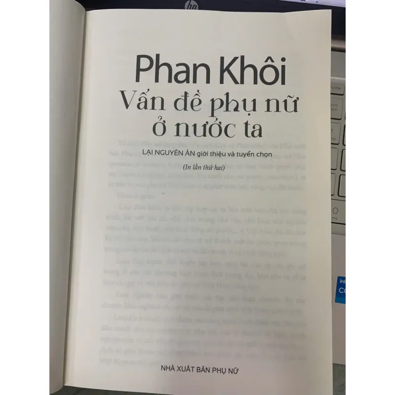 VẤN ĐỀ PHỤ NỮ Ở NƯỚC TA - PHAN KHÔI 722925