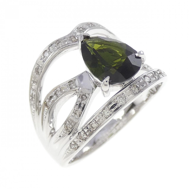 Nhẫn Tourmaline K18WG 1.20CT - Hàng hiệu Chính hãng 854944