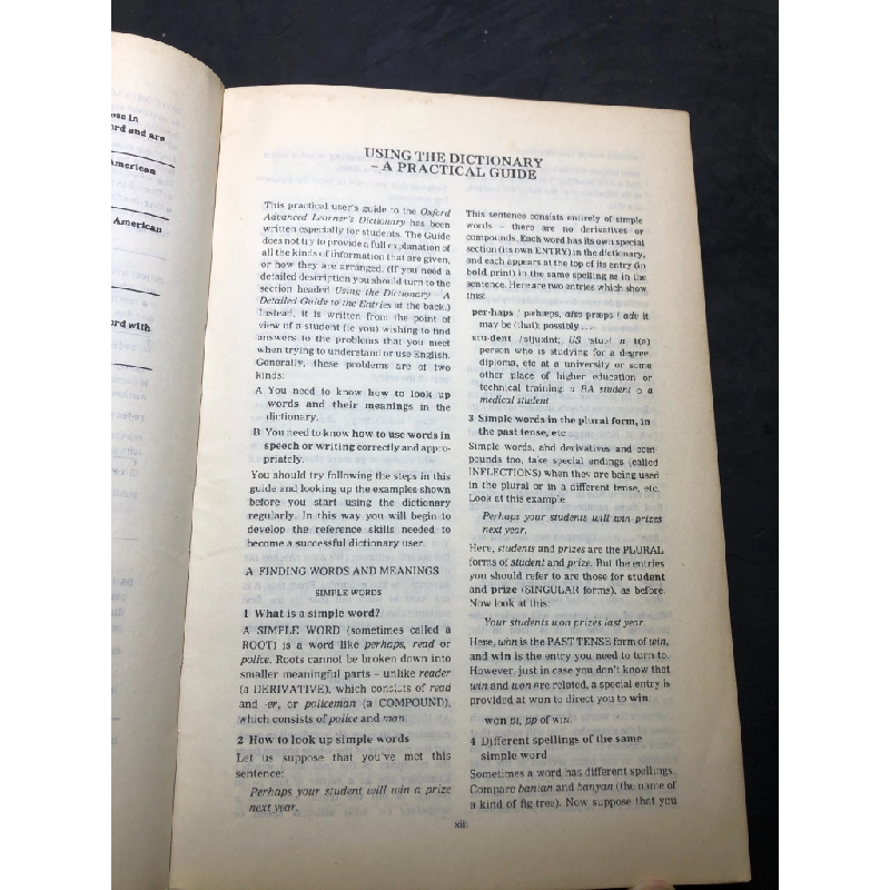 Oxford Advanced Learner's Dictionary 1992 TỪ ĐIỂN BÌA CỨNG bạc mới 75% ố bẩn HPB0708 HỌC NGOẠI NGỮ 347941