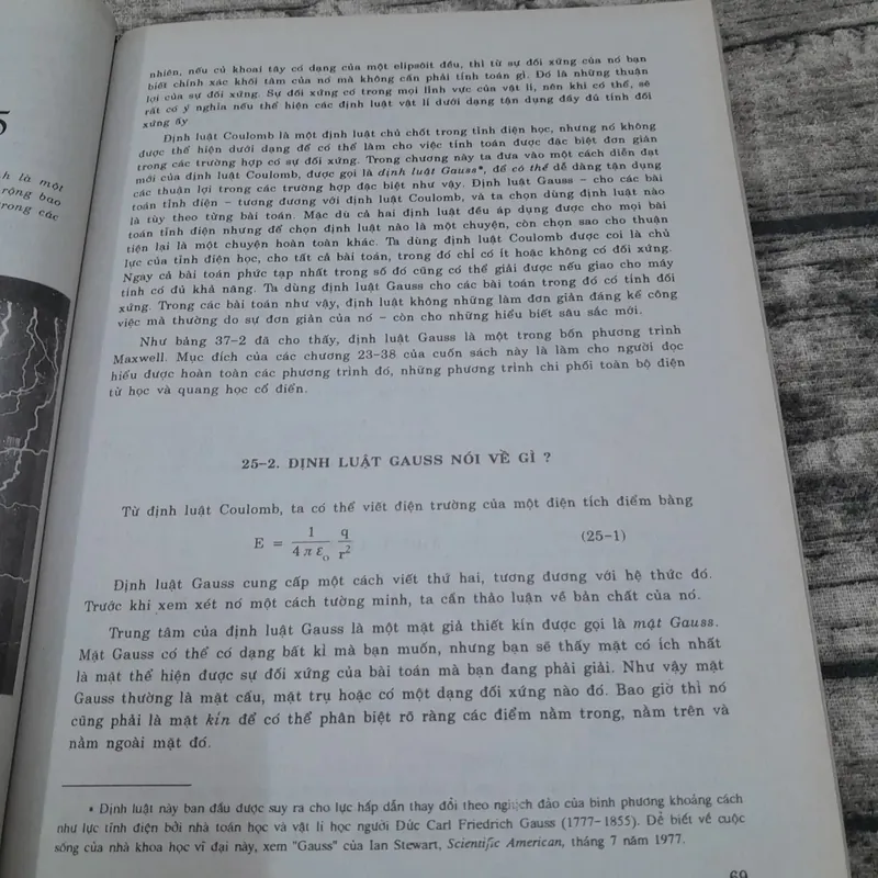 Cơ sở Vật lý- Tập 4 ĐIỆN HỌC. TG Giáo sư David Halliday - ĐH Pittsburgh. 735491