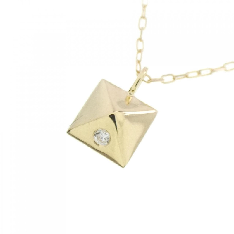 K18YG Dây chuyền kim cương 0.01CT - Hàng hiệu Chính hãng 865221