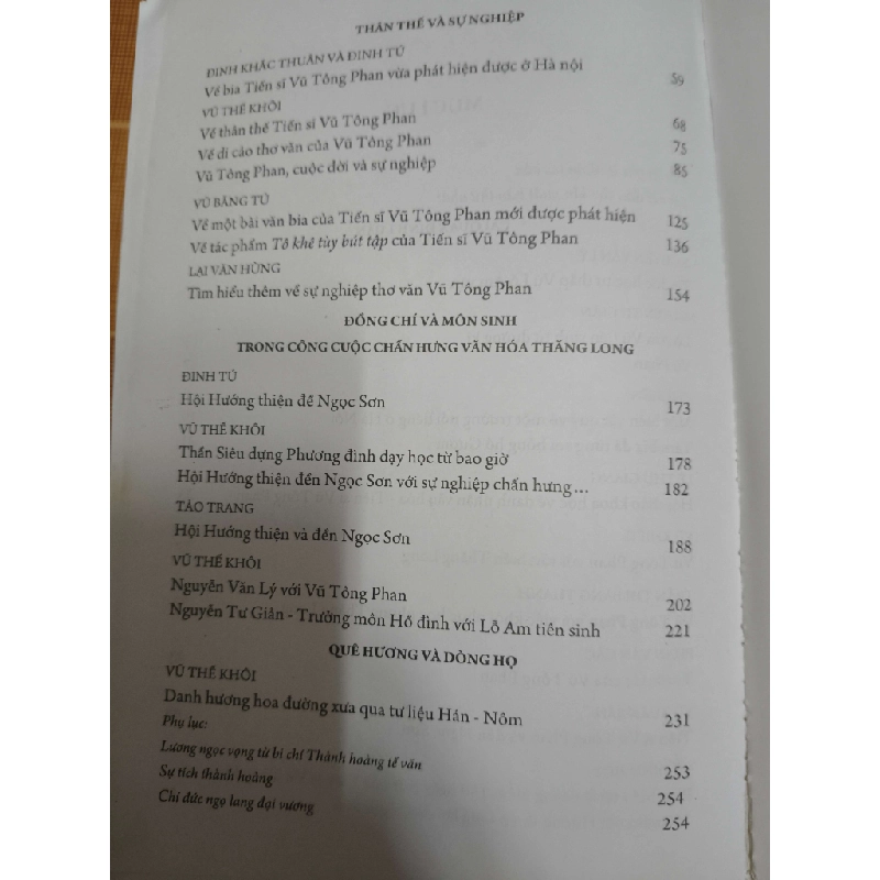 Vũ Tông Phan với văn hóa Thăng Long Hà Nội - 2010 - 452 trang Lịch sử Việt Nam ANTQ2702 930463