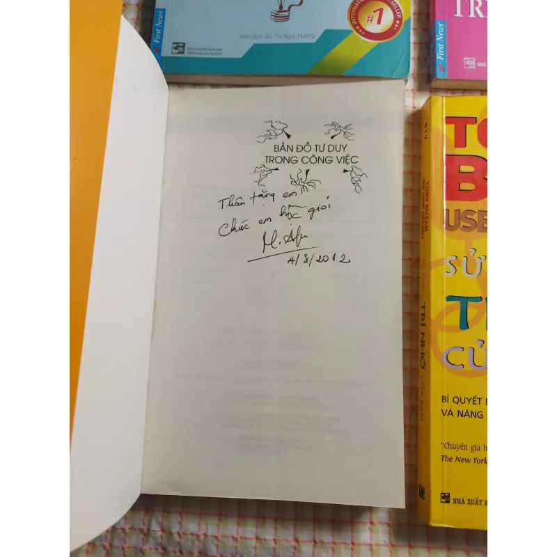 ✨ COMBO 4 SÁCH TONY BUZAN – KÍCH HOẠT NÃO BỘ, NÂNG TẦM TƯ DUY ✨ 713464