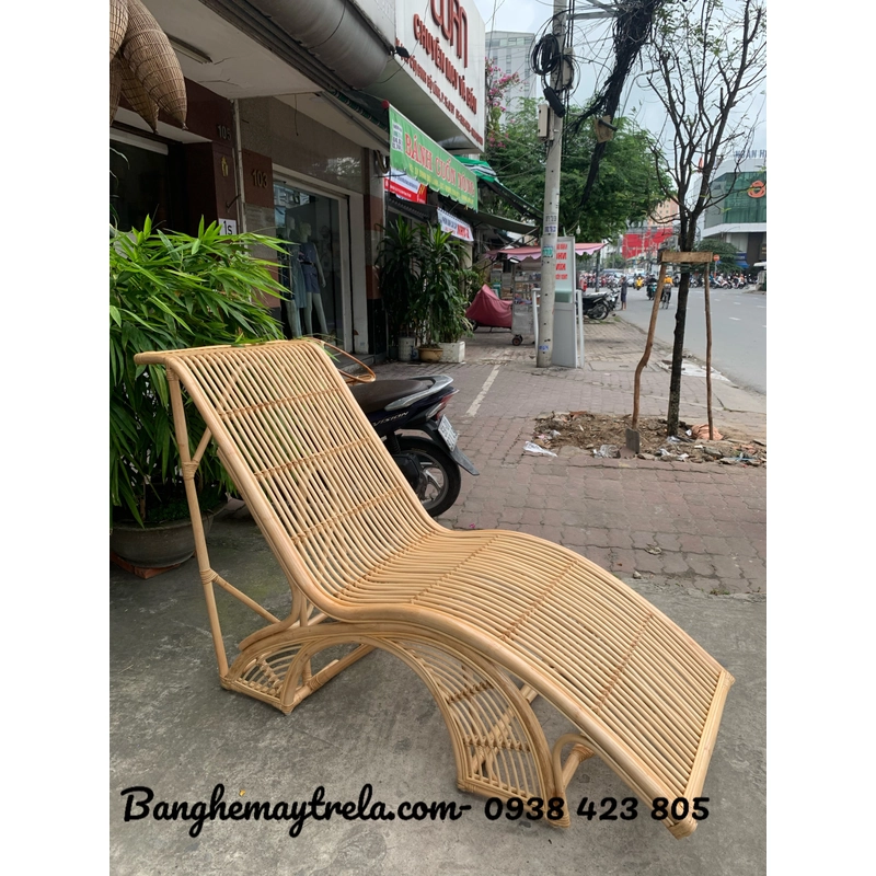 Ghế mây ngả nằm thư giãn 530265