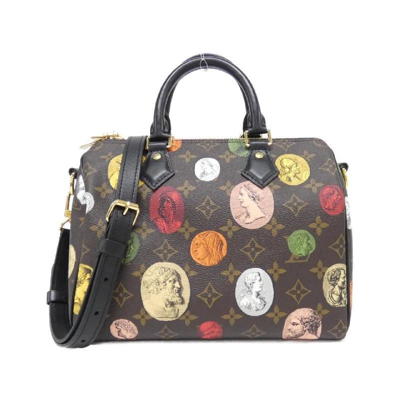 Túi xách Boston Louis Vuitton Monogram (LVxFornasetti) Speedy Bandoulière 25cm M45910 - Hàng hiệu Chính hãng 771611