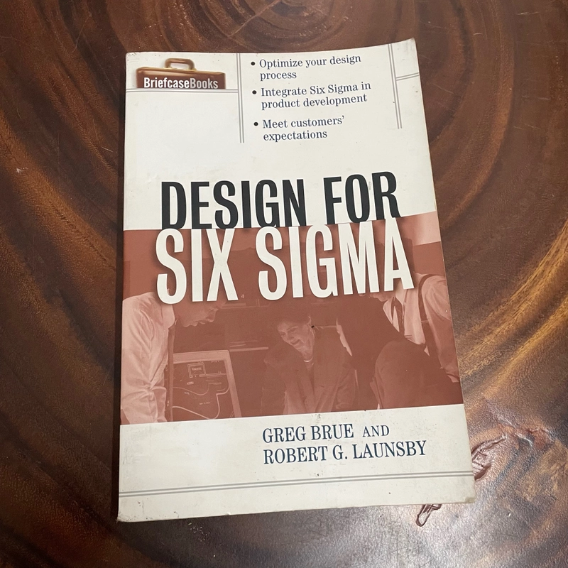 II English Book: Design For Six Sigma - Greg Brue & Robert G. Launsby - 2003 443045