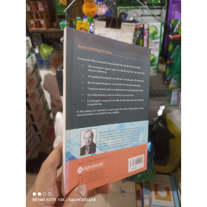 100 ý tưởng bán hàng hay nhất mọi thời đại - Langdon 2007 mới 80% ố Kinh doanh - Marketing HCM2702 930126