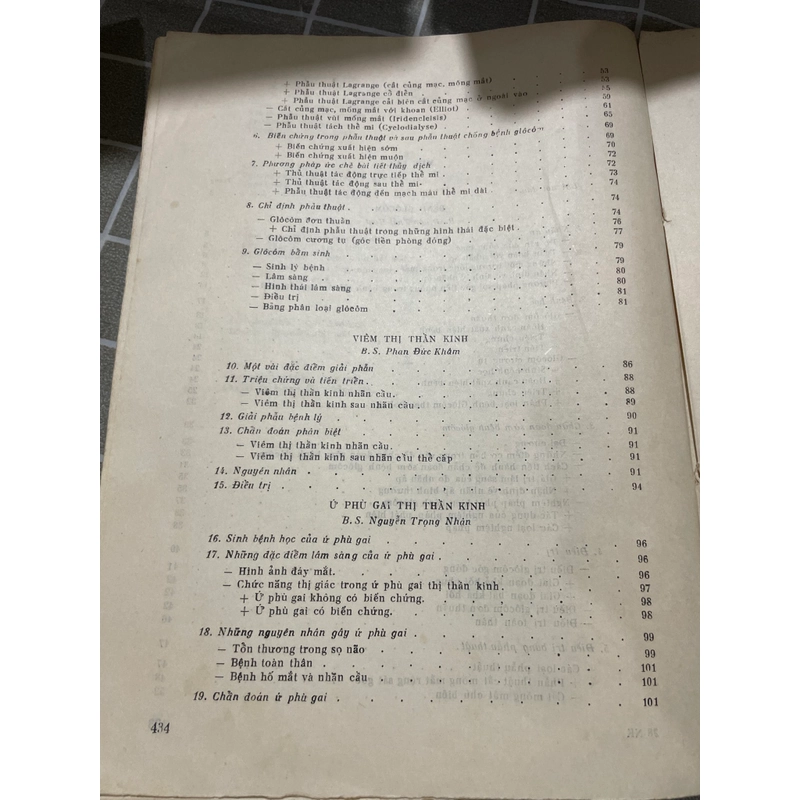 Nhãn khoa, Tập 2, xuất bản 1972; khổ lớn  552766