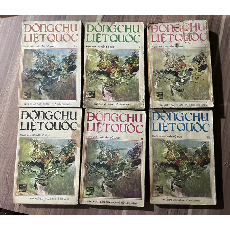 Đông Chu liệt quốc, trọn bộ 6 cuốn, Nguyễn Đỗ Mục dịch 591924