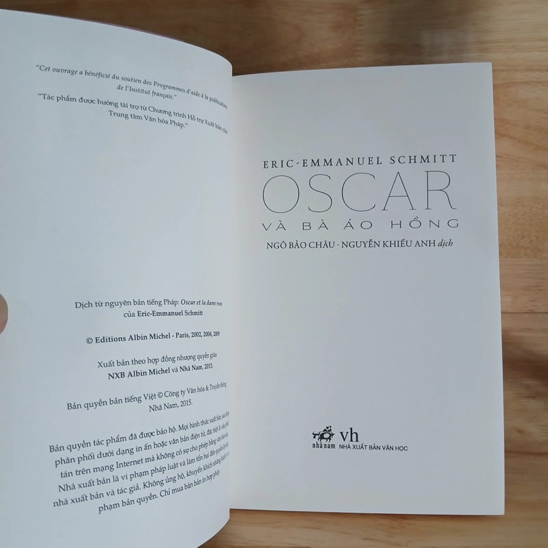 OSCAR Và Bà Áo Hồng ▪︎ Eric-Emmanuel Schmitt 392667