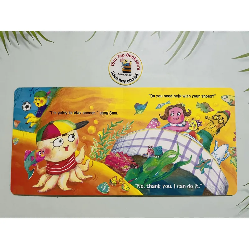 Set boardbook Tiếng Anh ít chữ, đẹp, sách của Hàn 705027
