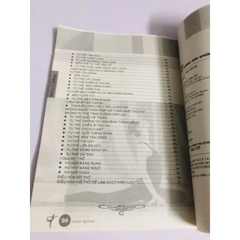 YOGA TĂNG CƯỜNG SỨC KHỎE  605373