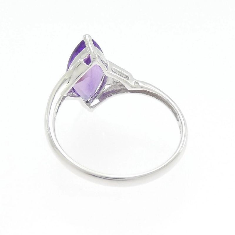 Nhẫn Amethyst K18WG - Hàng hiệu Authentic 851647