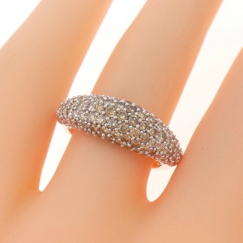 Nhẫn kim cương Pavé K18WG 1.04CT - Hàng hiệu Chính hãng 850043