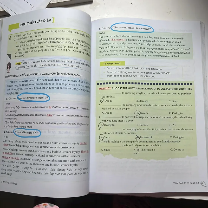 IELTS WRITING ( keys ) Cơ bản - 6.0  929929