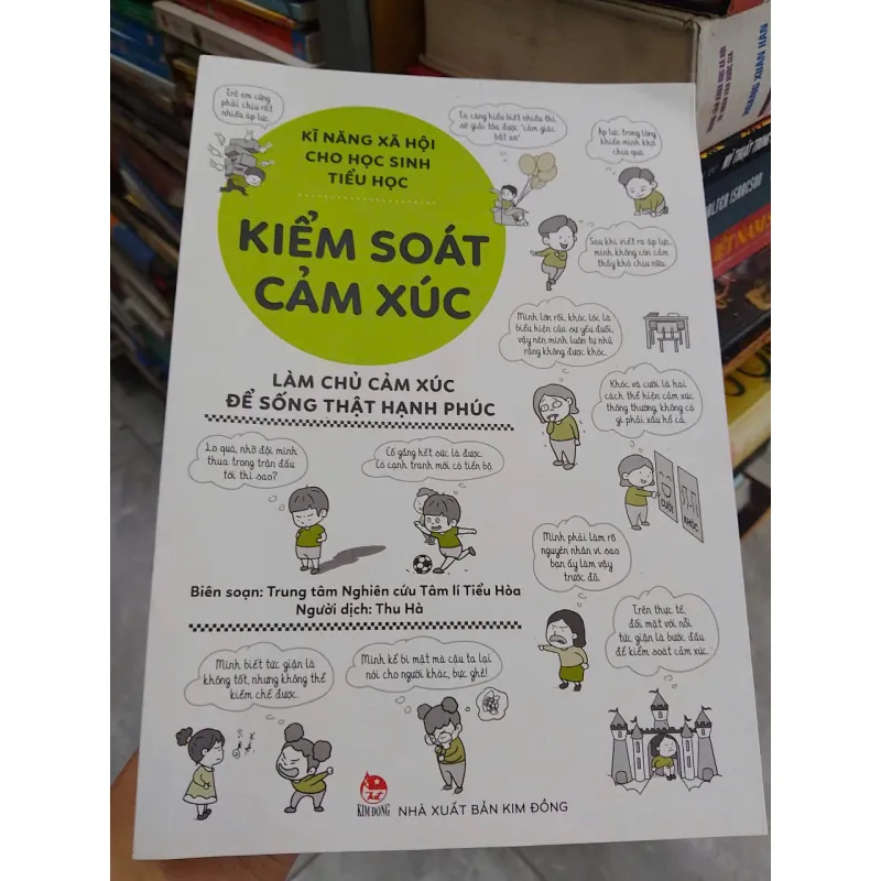 SÁCH KIỂM SOÁT CẢM XÚC - LÀM CHỦ CẢM XÚC ĐỂ SỐNG THẬT HẠNH PHÚC (B1) 706147