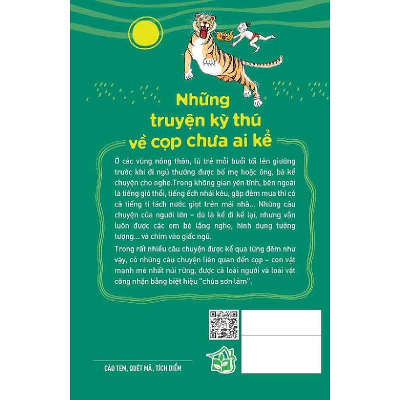 Văn Học Thiếu Nhi - Những Truyện Kỳ Thú Về Cọp Chưa Ai Kể - Nguyễn Lam Điền, Vũ Hà Tuệ 159148