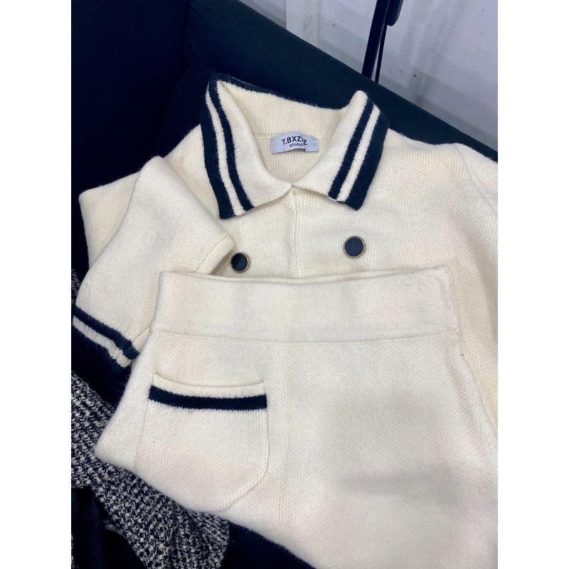 Set áo len croptop + Cv 548864