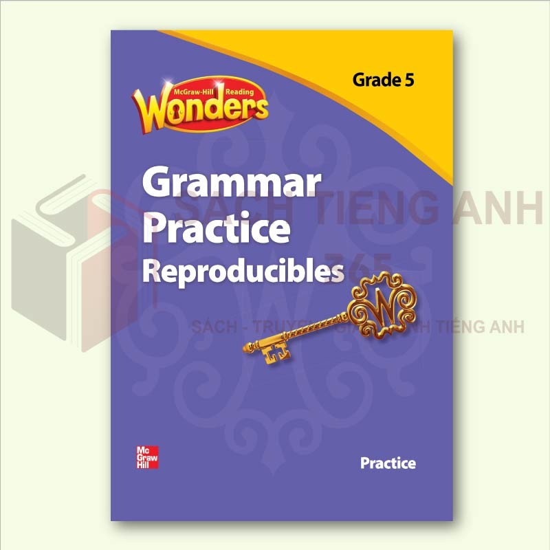 Sách Tiếng Anh - Reading Wonders - Practice Reproducibles Grammar- Grade 1,2,3,4,5,6 21788