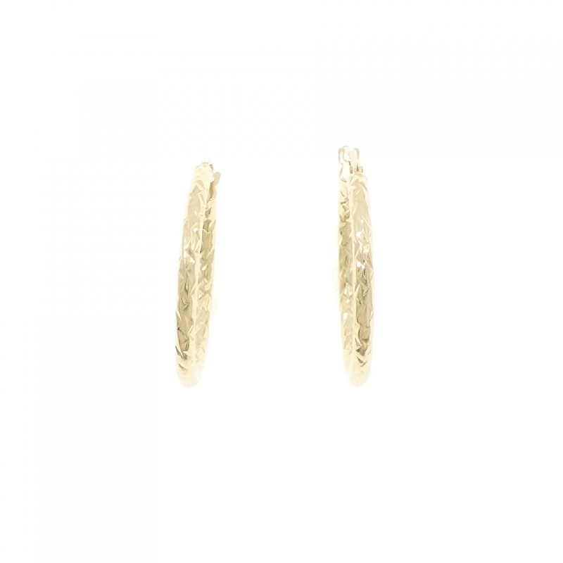 Bông tai hoop 750YG - Hàng hiệu Authentic 872092