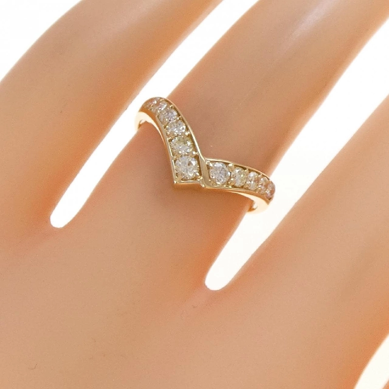 Nhẫn kim cương K18YG 0.38CT - Hàng hiệu Chính hãng 855201