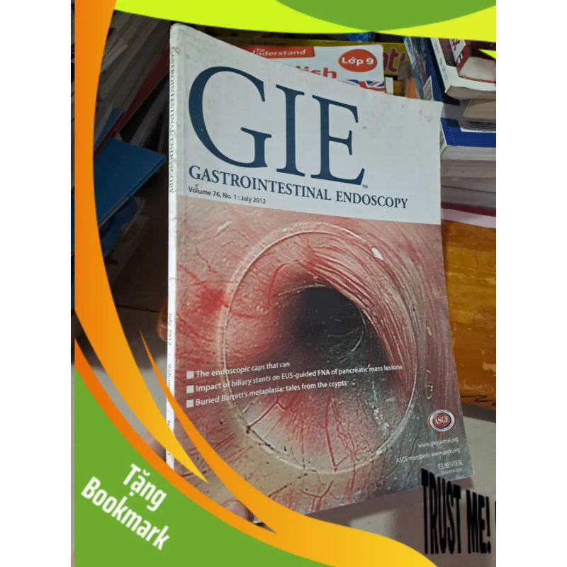 (TẶNG BOOKMARK) GIE Gastrointestinal Endoscopy volume 76 no 1 7/2012 RBK0808 TẠP CHÍ, THIẾT KẾ, THỜI TRANG 944339