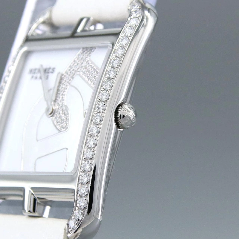Hàng hiệu Authentic Hermès Cape Cod Chain D/D CC3.730 SS Quartz 882320