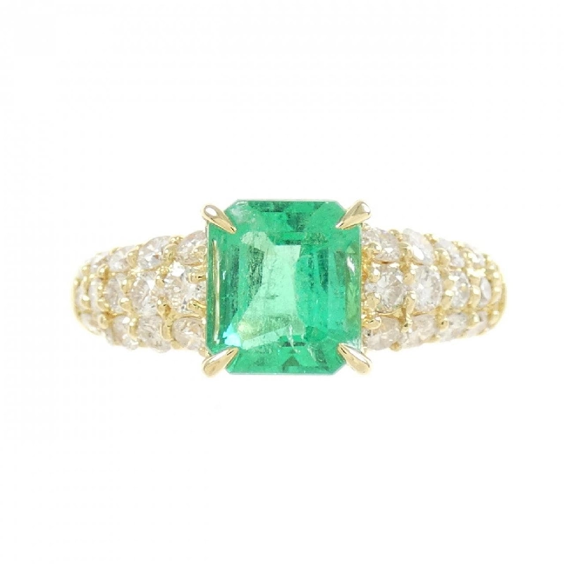 Nhẫn Emerald K18YG 1.36CT 666836