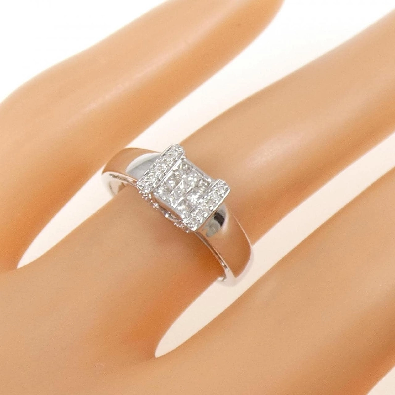 Nhẫn kim cương K18WG 0.25CT - Hàng hiệu Chính hãng 850903