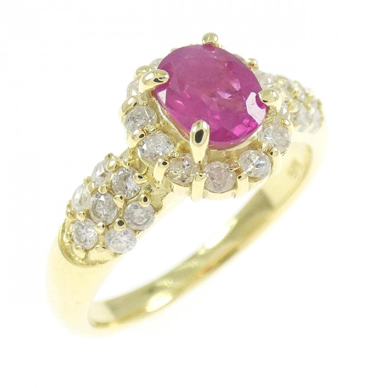 Nhẫn Ruby K18YG 0.66CT - Hàng hiệu Chính hãng 854445