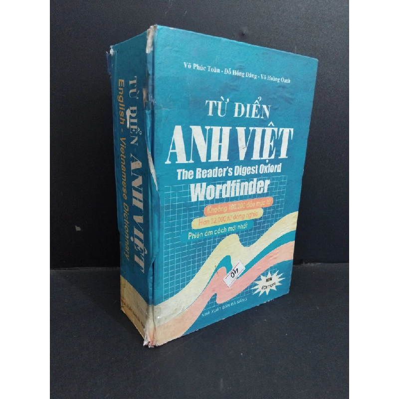 Từ điển anh việt mới 50% tróc gáy ố 1999 HCM0612 Võ Phúc Toàn HỌC NGOẠI NGỮ Oreka-Blogmeo 368142