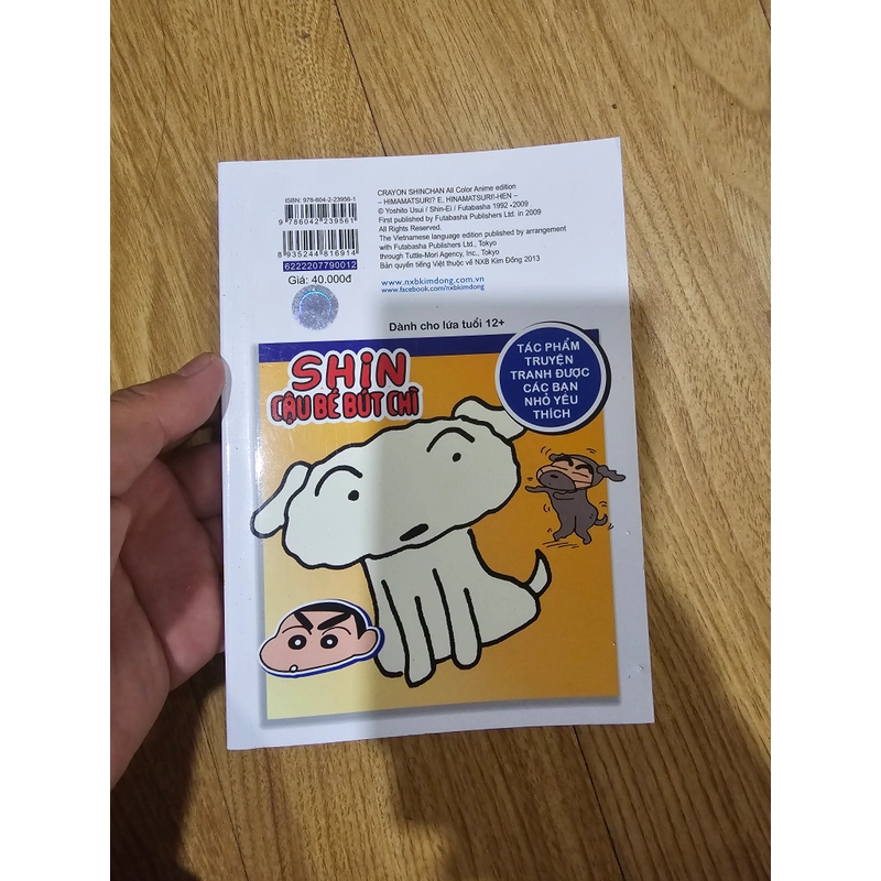 Phiên bản hoạt hình màu - Shin cậu bé bút chì tập 12 443962