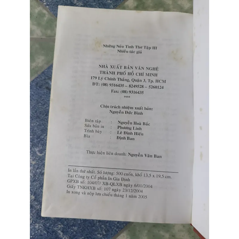 Những nẻo tình thơ ( tập 3) - Nhiều tác giả 781968