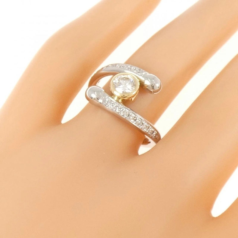 Nhẫn kim cương PT900/K18YG 0.40CT 669992